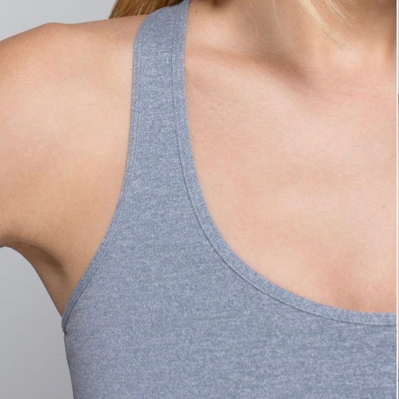 Lululemon Heathered Grey Cool Racerback Ta… - Picture 4 of 10